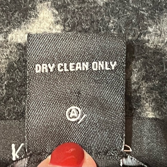 Karen Kane‎ Women's Textured Blazer Jacket Leopard Prnt Sz M EUC - Picture 15 of 15